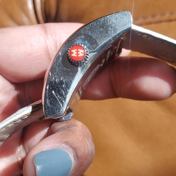 Michele Diamond Watch with 4 additional Bands - Picture 7 of 16